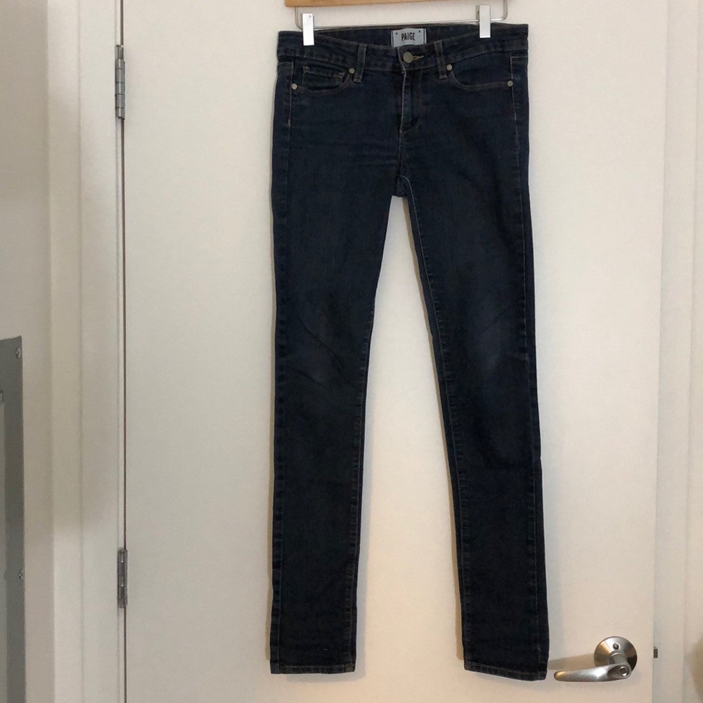 Paige low rise jeans - size 27